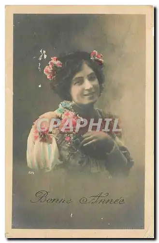 Cartes postales Bonne Annee Femme