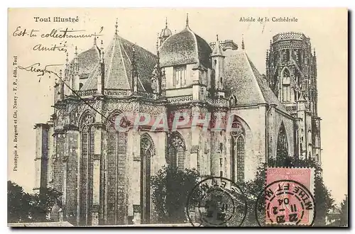 Cartes postales Toul Illustre Abside de la Cathedrale