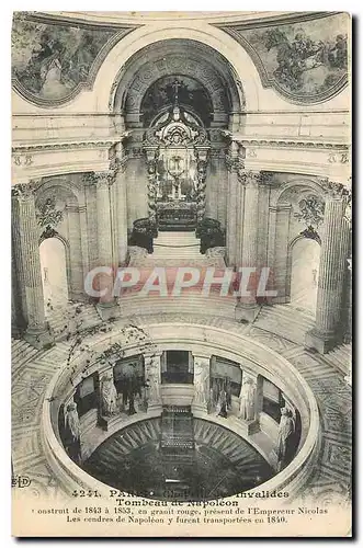 Ansichtskarte AK Paris Chapelle des Invalides Tombeau de Napoleon