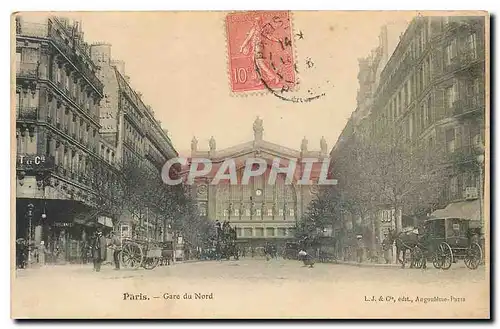 Cartes postales Paris Gare du Nord