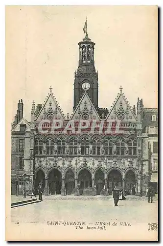 Cartes postales Saint Quentin L'Hotel de Ville