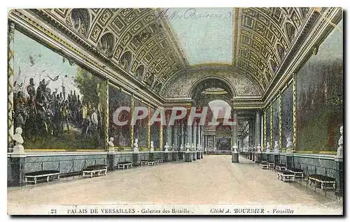 Cartes postales Palais de Versailles Galeries des Batailles