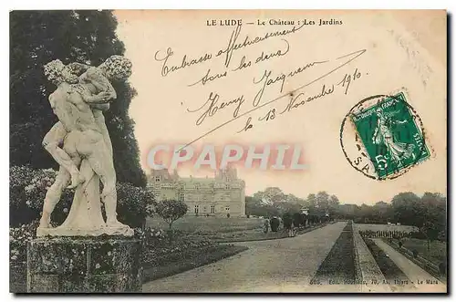 Cartes postales Le Lude Le Chateau les Jardins