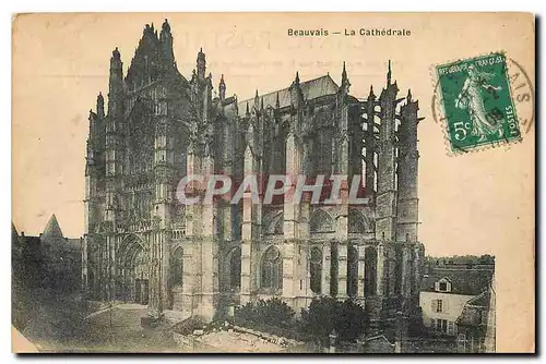 Cartes postales Beauvais La Cathedrale