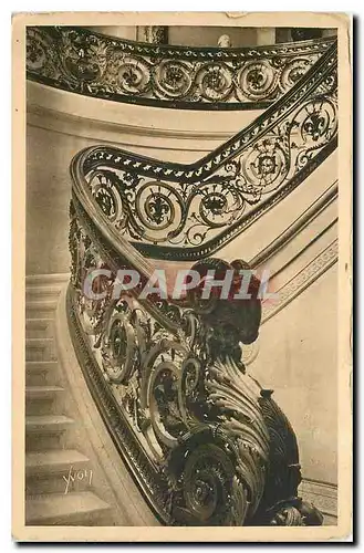 Cartes postales La Douce France Chateau de Chantilly Rampe de l'Escalier d'Honneur