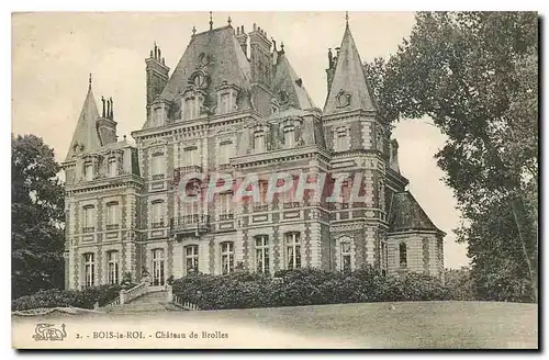 Cartes postales Bois le Roi Chateau de Brolles