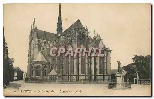 Cartes postales Amiens La cathedrale L'Abside