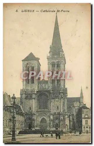 Ansichtskarte AK Lisieux Cathedrale St Pierre