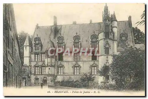 Cartes postales Beauvais Palais de Justice