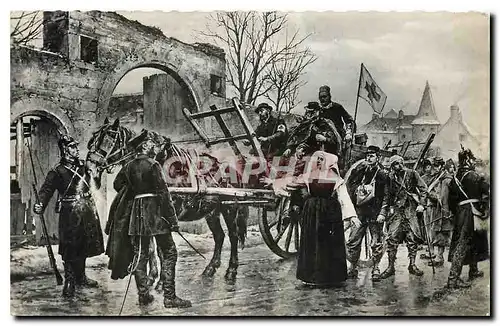 Moderne Karte Janville E et L Apres la Bataille du 2 decembre 1870