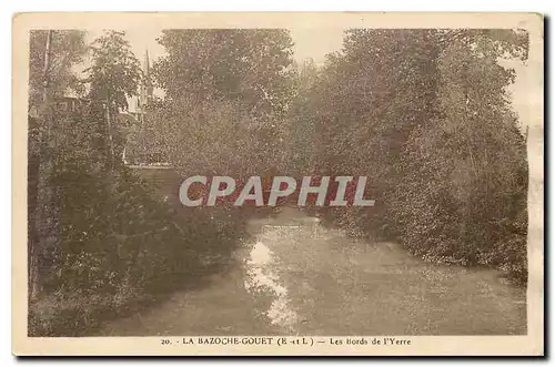 Cartes postales La Bazoche Gouet E et L Les Bords de l'Yerre