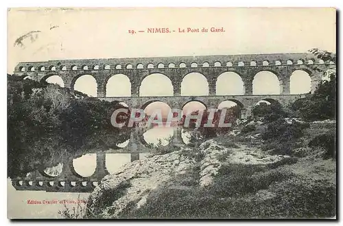 Cartes postales Nimes le Pont du Gard