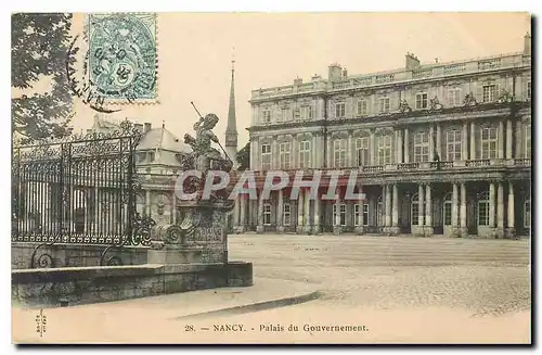 Cartes postales Nancy Palais du Gouvernement