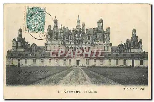 Cartes postales Chambord Le Chateau