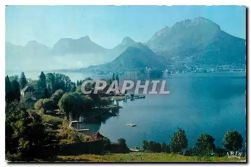 Cartes postales Lac d'Annecy La Baie de Talloires et la Presquile de Duingt