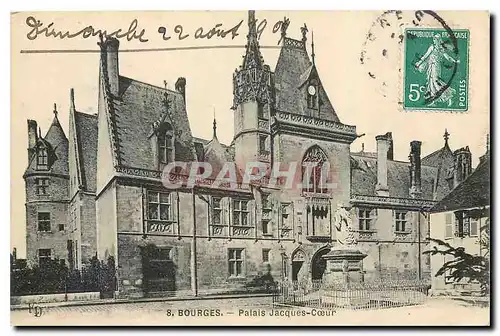 Cartes postales Bourges Palais Jacques Coeur