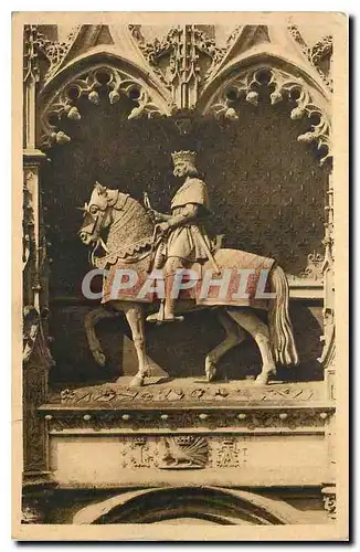 Cartes postales Blois L'Aile Louis XII Statue de Louis XII