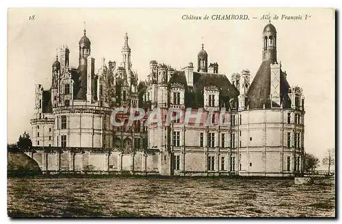 Ansichtskarte AK Chateau de Chambord Aile de Francois Ier