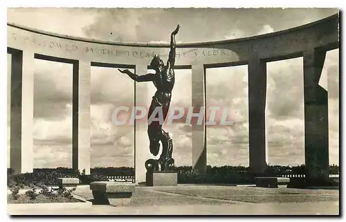 Cartes postales Circuit des Plages de Debarquement aint Laurent sur Mer Omcha Beach le Memorial Americain Archit