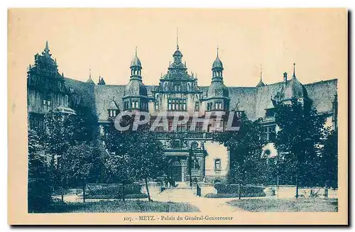 Cartes postales Metz Palais du General Gouverneur