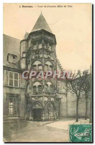 Cartes postales Bourges Tour de l'ancien HOtel de Ville