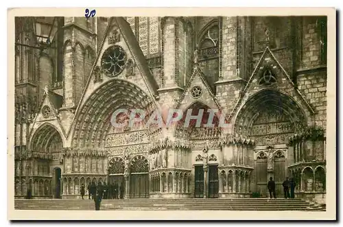 Cartes postales Bourges Cher Portail de la Cathedrale