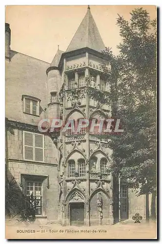 Ansichtskarte AK Bourges Tour de l'ancien Hotel de Ville