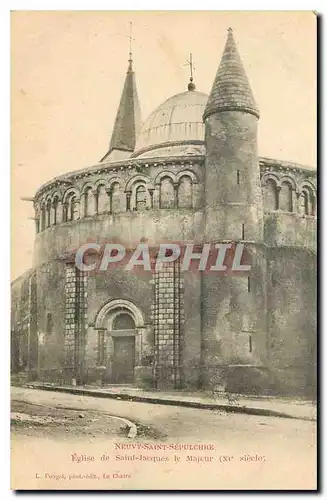 Cartes postales Neuvy Saint Sepulchre Eglise de Saint Jacques la Majeur XI siecle