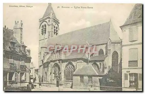 Ansichtskarte AK Bourges Eglise Notre Dame