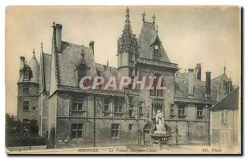 Cartes postales Bourges le Palais Jacques Coeur