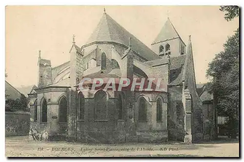 Cartes postales Bourges Eglise Saint Pierre Cote de l'Abside