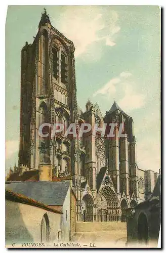 Cartes postales Bourges la Cathedrale