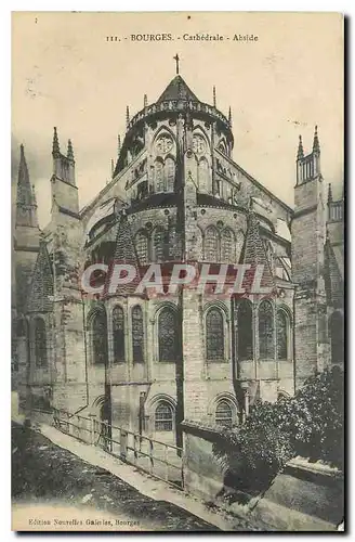Cartes postales Bourges Cathedrale Abside