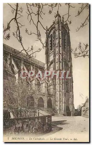 Cartes postales Bourges la Cathedrale la Grande Tour