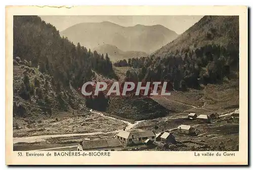 Cartes postales Environs de Bagneres de Bigorre la Vallee du Garet