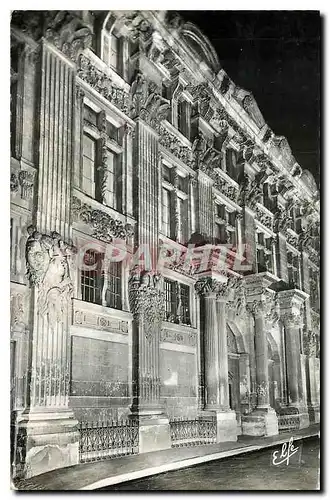 Moderne Karte Toulouse la Ville Rose l'Hotel de Pierre  Facade 1685 Eclairage Nocturne