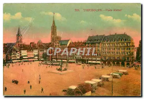 Cartes postales Strasbourg Place Kleber