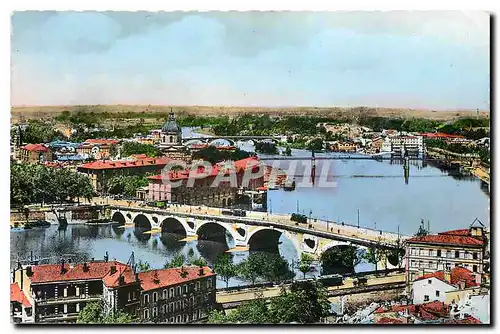 Cartes postales moderne Toulouse La Ville Rose Vue generale sur la Garonne