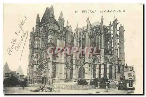 Cartes postales Beauvais La Cathedrale