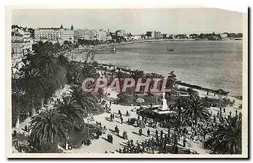 Ansichtskarte AK Cannes Les Jardins de la Croisette