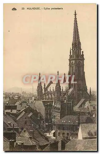 Cartes postales Mulhouse Eglise protestante