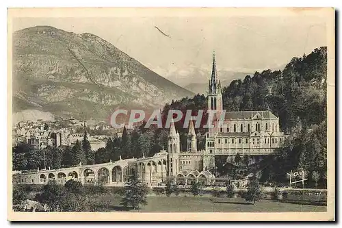 Cartes postales Lourdes La Basiliue et le Pic du Jer