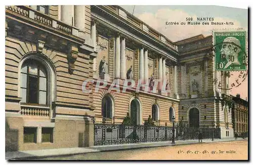 Cartes postales Nantes Entree du Musee des Beaux Arts