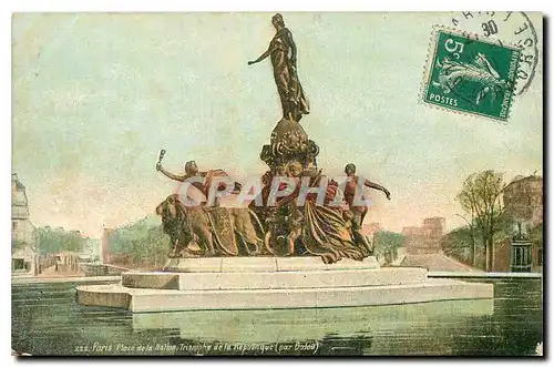 Cartes postales Paris Place de la Nation Triomphe de la Republique