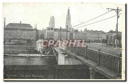 Ansichtskarte AK Rouen Le pont Boieldieu