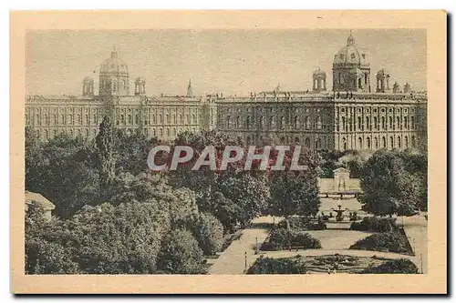 Cartes postales Wien Volksgarten mit Staatsmuseen