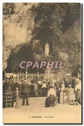 Cartes postales Lourdes La Grotte