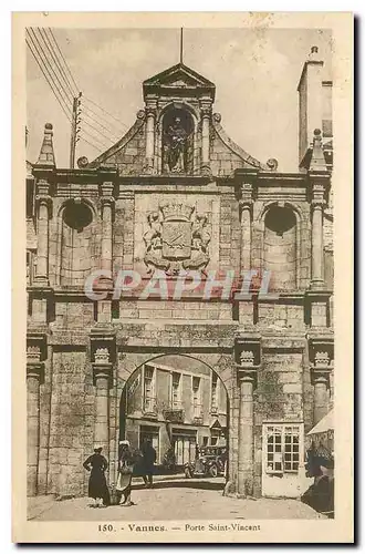 Ansichtskarte AK Vannes Porte Saint Vincent