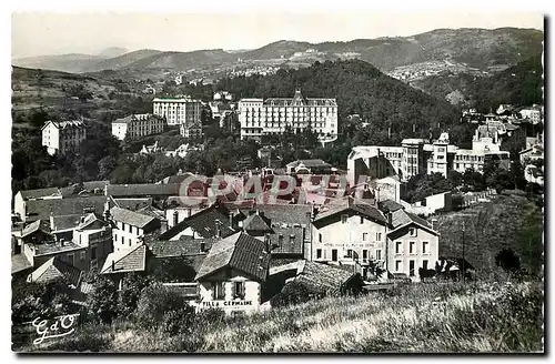 Moderne Karte l'Auvergne Chatel Guyon Vue generale Vallee de Sans Souci Mont Chausset A l'Horizon et a gauche