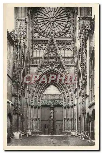 Cartes postales La Douce France Rouen Cathedrale Cour des Libraires